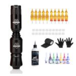 Professional Wireless Rocket Tattoo Machine Kit RCA Interface Tattoo Pen Kit AU