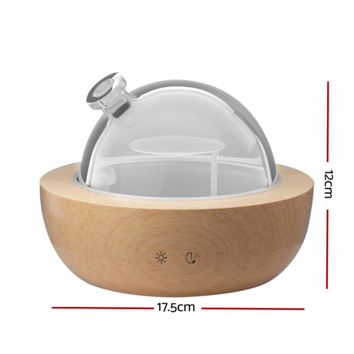 Devanti Aroma Diffuser Aromatherapy Glass 200ml - Image 9