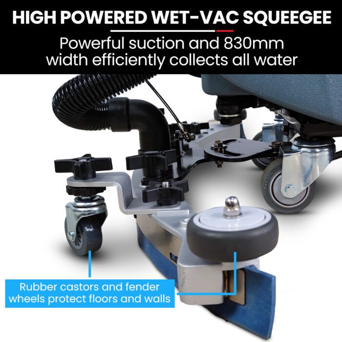 Auch FSH18 Floor Scrubber & Dryer, 490mm, Battery Powered, Walk Behind, Multi-purpose Commercial Grade Machine - Image 5