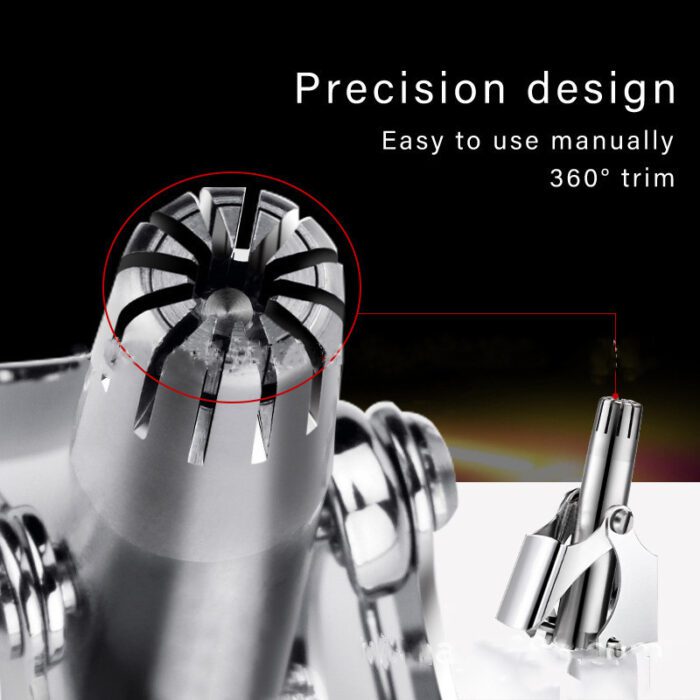 Manual Water Wash Hair Remover | Mechanical Nose Hair Trimmer for Gentle, Precise Grooming | Non-Toxic, Safe for Daily Use - Image 6