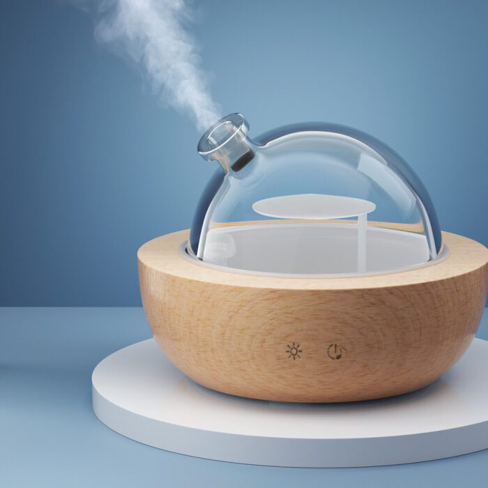 Devanti Aroma Diffuser Aromatherapy Glass 200ml - Image 3