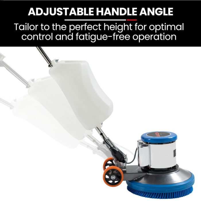 Auch 17" Commercial Orbital Scrubber & Polisher, Hard Floor Buffer, Carpet Cleaner, 12L Solution Tank, 2 Brushes - Image 10
