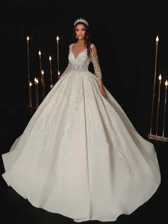Lisa A-Line Bridal Gown - Image 2