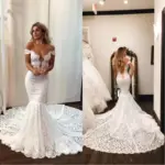 Eveline Laced Mermaid Wedding Dress