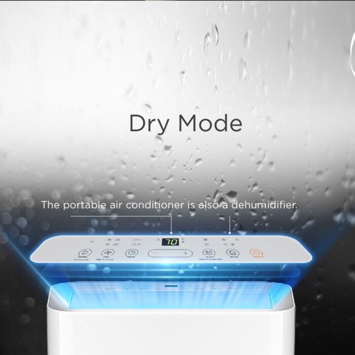 Midea 4.0KW 3in1 Portable Air Conditioner Dehumidifier with Cooling Drying and Sleeping Mode - Image 4