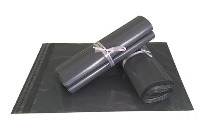 50 Pack - 400x300 mm GREY PLASTIC MAILING SATCHEL COURIER BAG POLY POSTAGE SHIPPING POST SELF SEAL - Image 5