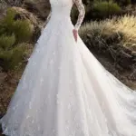 Shiela Embroidery Lace Wedding Dress