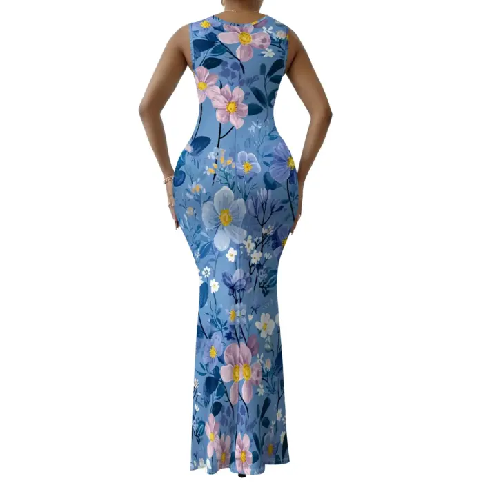 Patricia Cowl Neck Bodycon Dress - Image 4