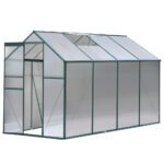 Green Fingers Greenhouse Aluminium Polycarbonate Green House