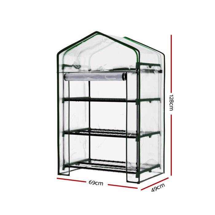 Greenfingers Greenhouse 3 Tiers Mini Green House Garden Bed Planter Box - Image 3