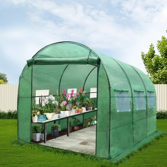 Green Fingers Greenhouse Walk in Tunnel Green House - Image 5