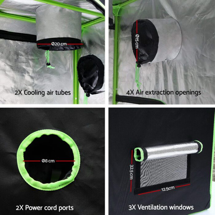 Green Fingers Grow Tent Hydroponics Kit Indoor Plant Room System - Image 7